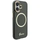 Guess IML Script Metal MagSafe vāciņš iPhone 17 - melns