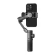 Aochuan Smart XE Gimbal stabilizators ar AI sensoru, melns