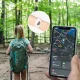 Tech-Protect Nylon Strap bērnu aproce priekš Apple AirTag, zila