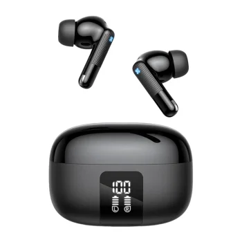 TWS bezvadu spēļu austiņas ONIKUMA TX612, 2.4 GHz / Bluetooth 5.4, ANC, melnas