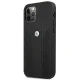 BMW iPhone 12 Pro Max vāciņš Curve Perforate, melns