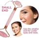 Rozā Kvarca Sejas Rullītis Kakla Dekoltē Zonas Masieris Gua Sha ACTIVFIZJO | Rose Quartz Roller for Face Neck...