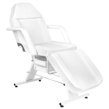 Activeshop Basic 202 kosmētikas krēsls ar divām paplātēm, balts
