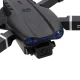 RC drons E99 Pro ar divām kamerām un somiņu, grafitpelēks