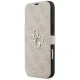 Guess Book 4G Metal Logo atverams vāciņš iPhone 18 Pro Max / 17 Pro Max, rozā