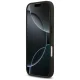 Guess 4G Circle Classic Logo MagSafe vāciņš priekš iPhone 17, melns