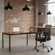 Modernhome NORD-WD-BC galds virtuvei un birojam, 120x60 cm