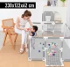 Lielā bērnu rotaļu manēža / laukums / sausais baseins, Dažādas krāsas | Safety Children\'s Playpen