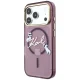 Karl Lagerfeld Script Logo MagSafe vāciņš iPhone 18 Pro Max / 17 Pro Max, bordo