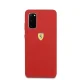 Ferrari Samsung Galaxy S20 vāciņš Silicone, sarkans