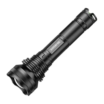 LED lukturis Superfire L3 P90, 2700 lm, 7400 mAh, ar tālummaiņu