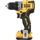 Akumulatora urbjmašīna-skrūvgriezis DeWalt DCD701D2-QW 12V 2x 2.0 Ah TSTAK