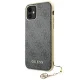 Guess iPhone 11 / XR vāciņš 4G Charms Collection, pelēks