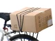 Elastīgās gumijas velosipēda bagāžniekam, 60cm, melnas