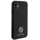 Guess 4G Strass Metal Logo vāciņš Apple iPhone 11 / XR - Melns