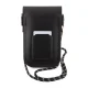 Hello Kitty Leather Daydreaming Cord pleca somiņa telefonam, melna