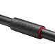 4Fizjo 191 regulējams pievilkšanās stienis durvīm, 66-100 cm, sarkans/melns