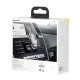 Baseus Metal Age Gravity Car Mount Air Vent Phone Bracket Holder for CD Slot, Black | Auto Telefona Turētājs CD Diska...