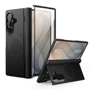 Tech-Protect Kevlar Aura MagSafe vāciņš Samsung Galaxy Z Fold 8 Ultra, melns