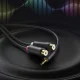 Ugreen Audio Adapter Jack 3.5mm Male To 2xrca Female Cable 0.25m Gray (av109)