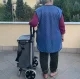 Malatec Saliekams iepirkumu ratiņi ar somu 40L, Pelēki