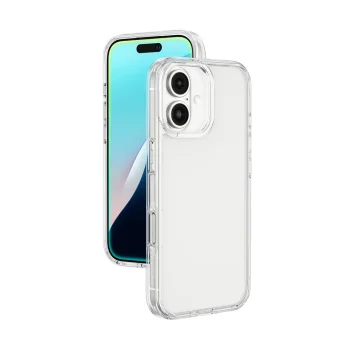 AmazingThing Minimal Case vāciņš iPhone 16, caurspīdīgs