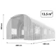 Plonos Siltumnīcas Plēve 3x4,5m (13,5m2) Balta