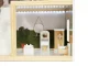Bērnu Spēļu Koka Leļļu Māja ar Mēbelēm un LED Gaismu LULILO, 78cm | Play Dollhouse with Furniture