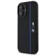 BMW Silicone Hexagon Blue Line MagSafe vāciņš iPhone 16, melns