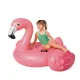 Intex piepūšamais matracis Flamingo 178x135x97 cm, rozā