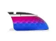 Glow YC57 UV/LED nagu lamp 268W, zili rozā