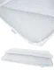 Bakalu 4D Breathable bērnu matracis 120x60 cm, balts