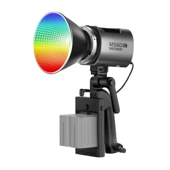 Neewer MS60C RGB LED video gaisma, 65W, 2700K–6500K