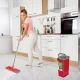 Greenblue MaxiClean GB870 plakanais mops ar spaini un 2 mikrošķiedras lupatiņām, 5.7L