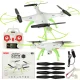 Drone Quadrocopter RC Syma X5HW 2,4GHz Camera Wi-Fi, Balts | Drons ar Kameru Kvadrokopters