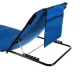 Trizand Pludmales paklājiņš ar atzveltni un spilvenu 150x50 cm, Zils