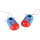 Bērnu Izglītojošais Komplekts Kurpju Šņoru Sasiešanai, 2 gab. | Kids Shoelaces Tying Training Kit