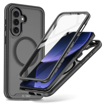 Tech-Protect Defense MagSafe vāciņš priekš Samsung Galaxy A57 5G, melns