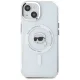 Karl Lagerfeld IML Metal Karl Head MagSafe vāciņš Apple iPhone 15, Balts