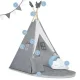 Nukido Nk-406 bērnu telts Tipi, pelēka