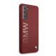 BMW Samsung Galaxy S21+ vāciņš Silicone Signature Logo, sarkans