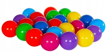 IPLAY krāsainas bumbiņas sausajam baseinam, 100 gab.