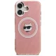 Karl Lagerfeld IML Choupette Head Logo MagSafe vāciņš iPhone 16, rozā