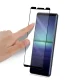 Sony Xperia 5 II AMORUS Tempered Glass Screen Protector | Ekrāna Aizsargstikls Melns Pilna Pārklājuma