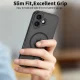 Tech-Protect BasicMag MagSafe vāciņš Apple iPhone 17, matēti melns