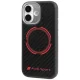 Audi RSQ Carbon Fiber Sport Red Circle MagSafe vāciņš iPhone 17, melns