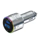 3mk Hyper Car Power Transmitter auto FM raidītājs 3in1 48W USB-C USB-A
