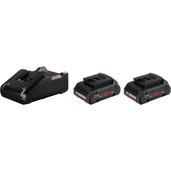 Akumulatoru un lādētāja komplekts Bosch Starter Set 2x ProCORE18V 4.0Ah + GAL 18V-40