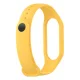 Telcon siksniņa viedpulkstenim Xiaomi Mi Band 5 / Mi Band 6, dzeltena