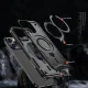 Hybrid Armor Trendy vāciņš iPhone 16 Pro Max ar MagSafe, melns